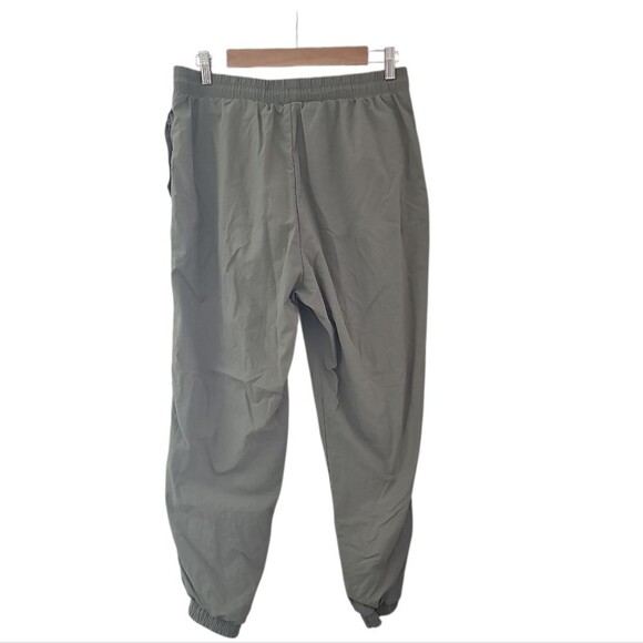 Wilo the Label Jogger Pants Sz L Comfortable Elastic Waistband Olive Green - Picture 2 of 15